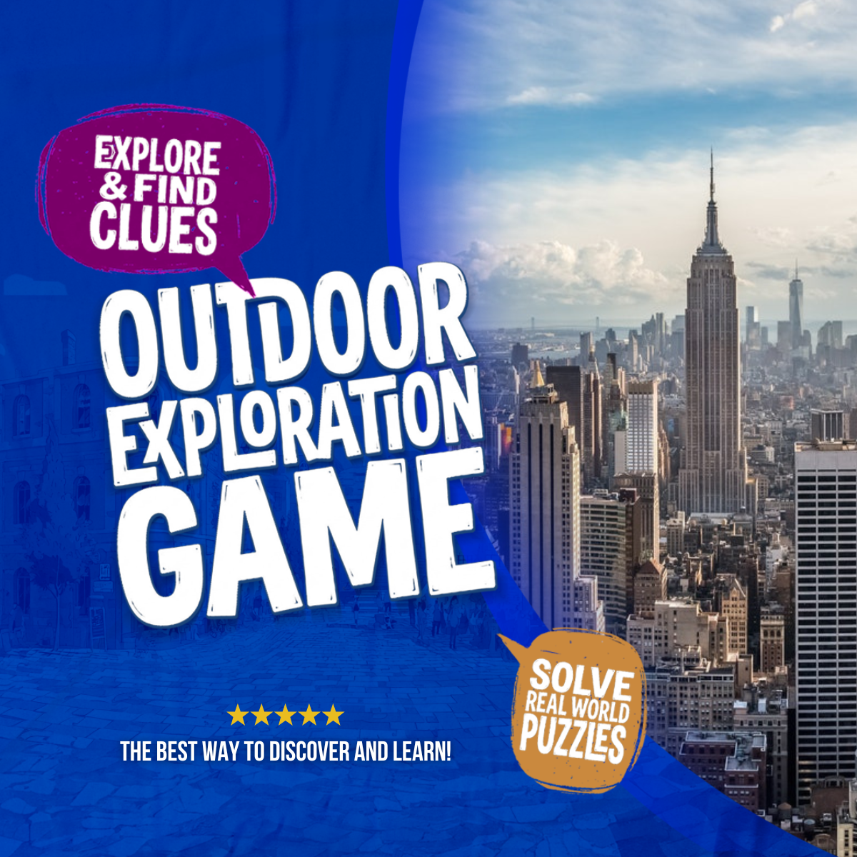 Celebrity Chef in New York - Outdoor Exploration Game