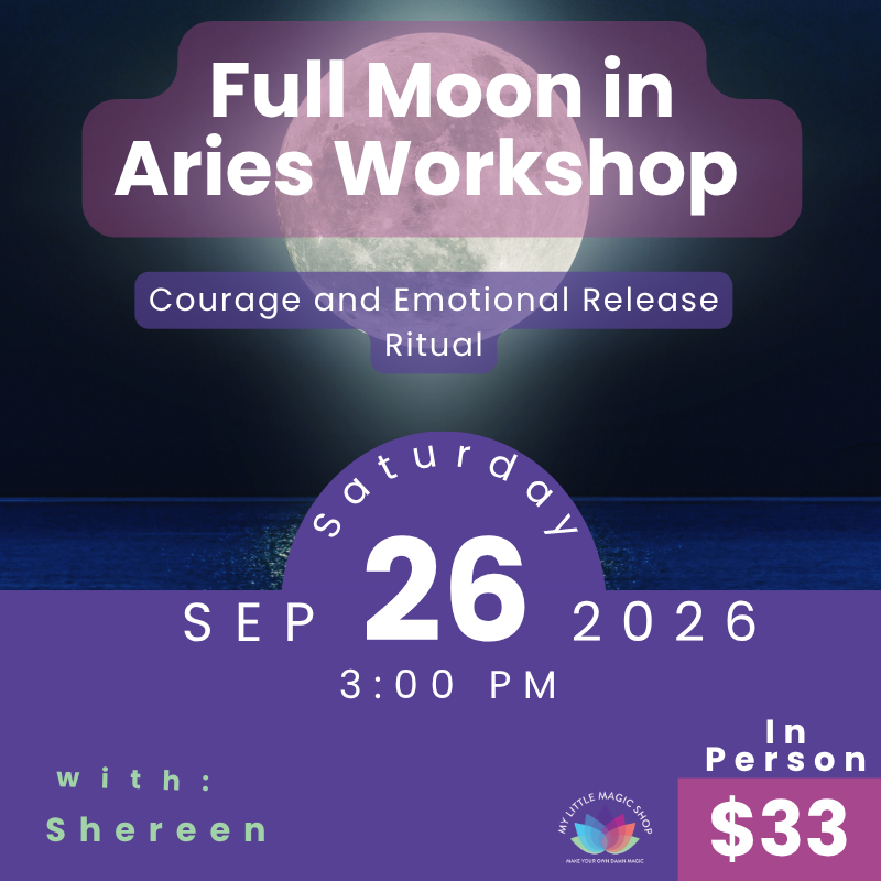 Full Moon in Aries Astro Workshop