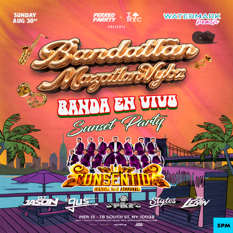 Mexican Sunset Beach Party: Live Band: La Consentida