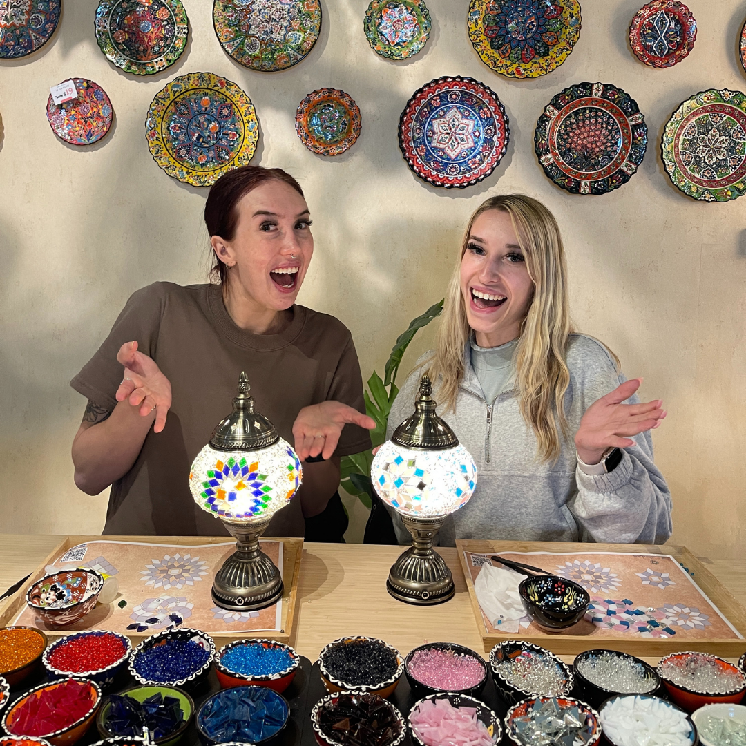 Mosaic Art Classes Grand Rapids: Turkish Lamp Workshop