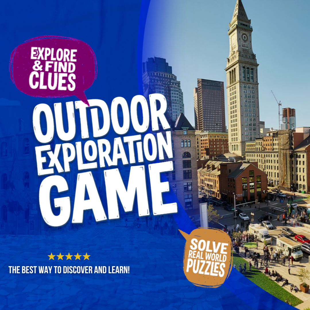 Uncovering the connections of Boston's Public Parks, Controversial Infrastructure, and the American Revolution - Outdoor Exploration Game