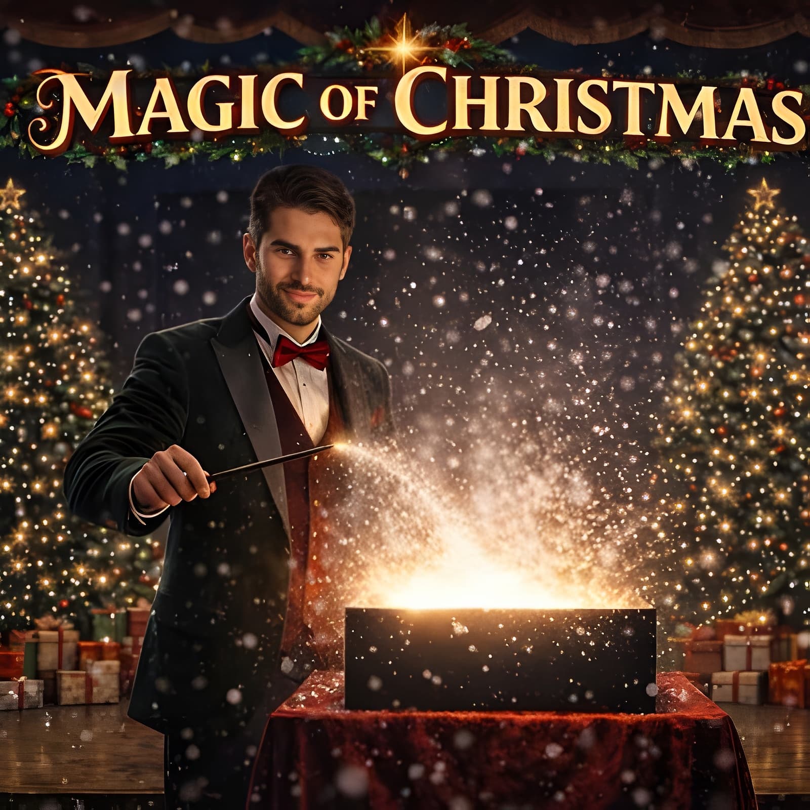 Magic of Christmas Show at Las Vegas Magic Theater on Las Vegas Blvd