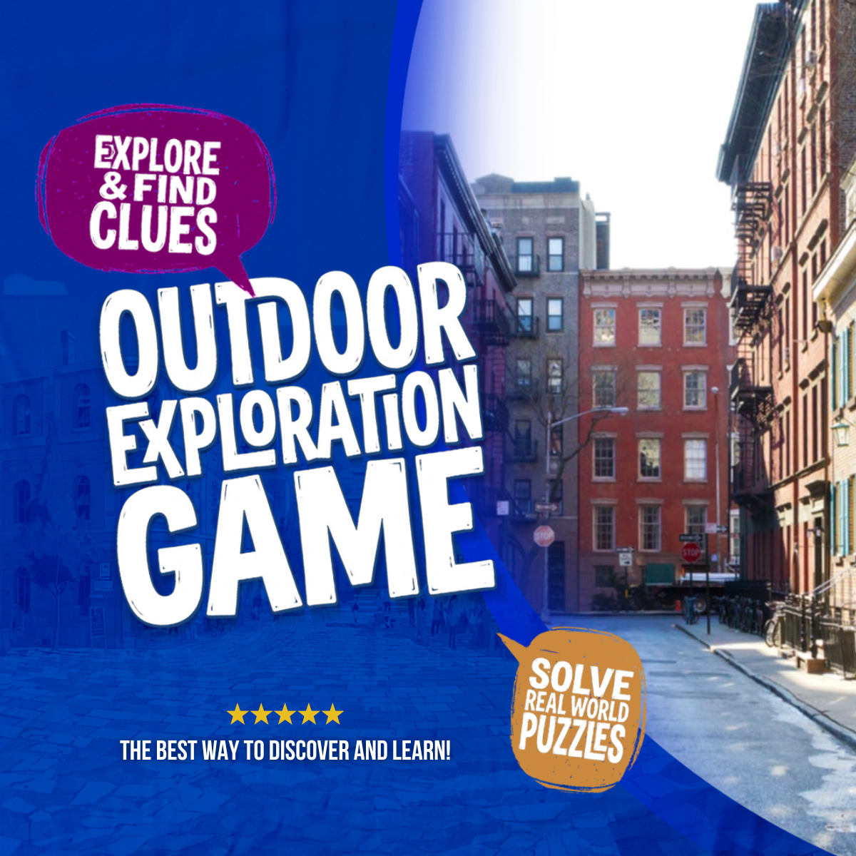 Follow Dylan & Streisand through Manhattan - Outdoor Exploration Game