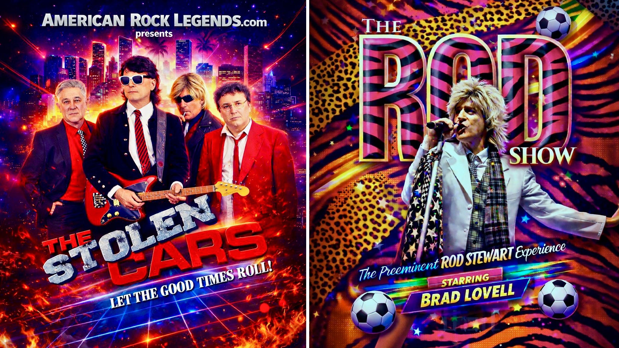 The Rod Stewart Experience with Special Guests The Stolen Cars