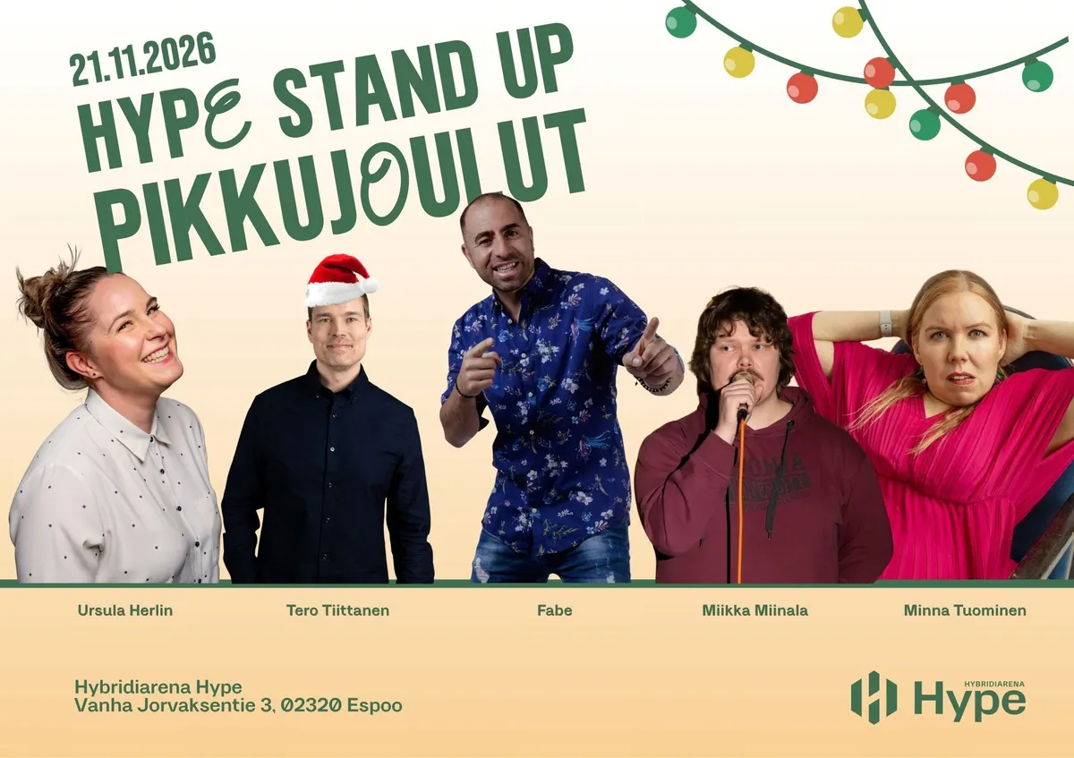 Hype Stand Up Ilta