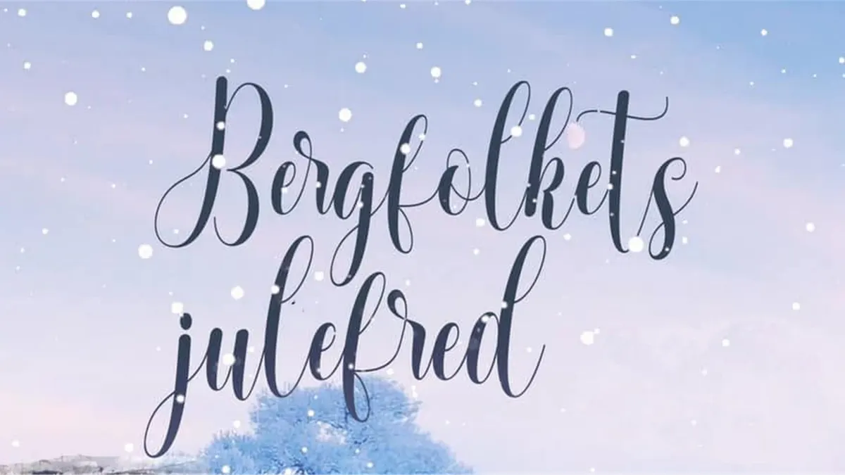 Bergfolkets Julefred