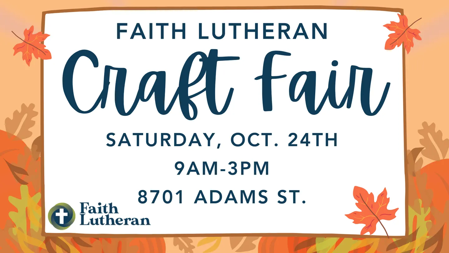 Faith Craft Fair