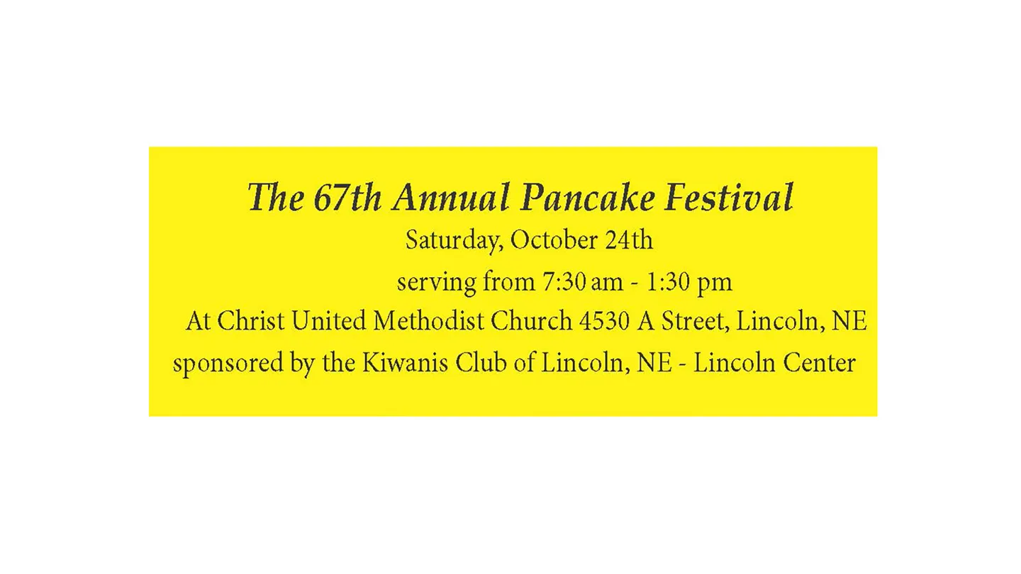 67th Annual Pancake Festival