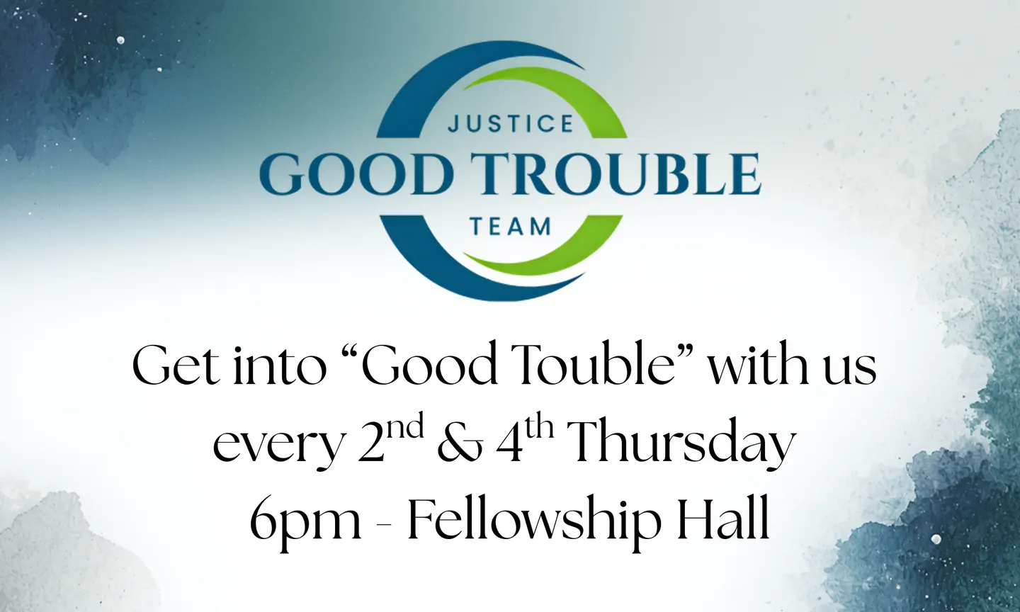 Good Trouble Team Meeting - Open to the Public