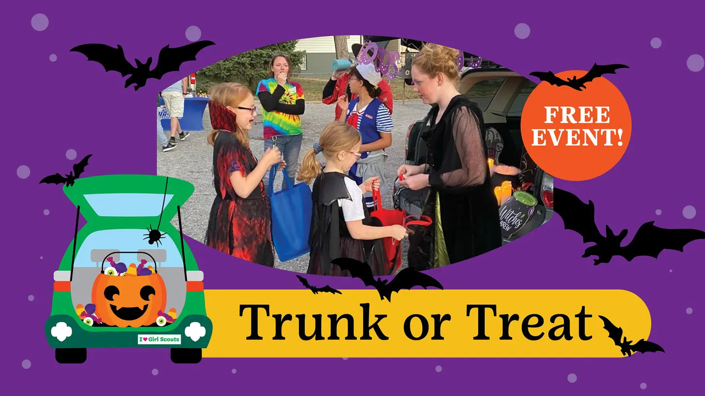 Trunk or Treat with Girl Scouts