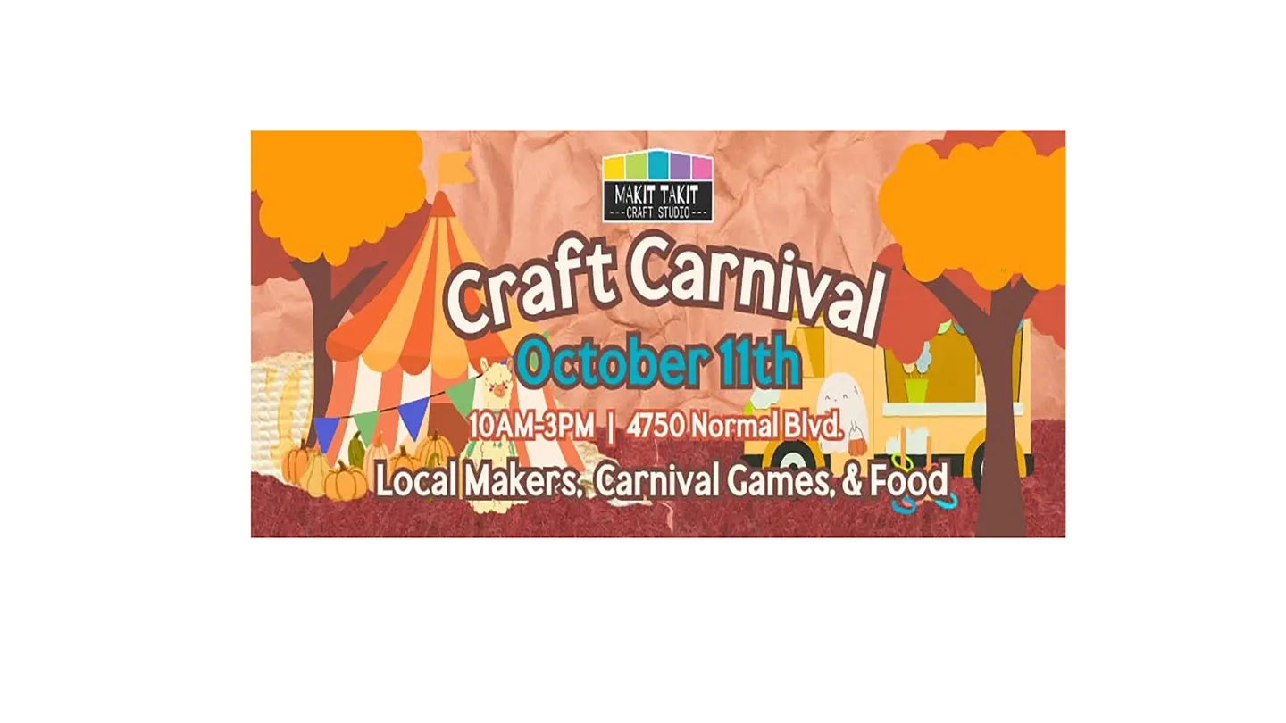 Makit Market: Craft Carnival at Makit Takit: Lincoln's Craft Studio