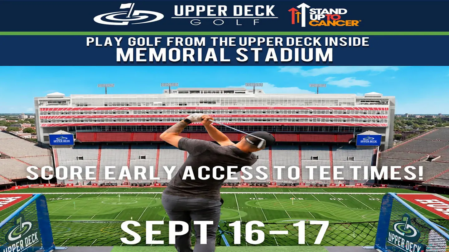 Upper Deck Golf at Memorial Stadium