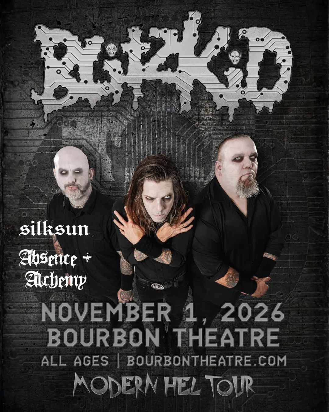 Blitzkid: Modern Hel Tour 2026 with Silksun & Absence + Alchemy