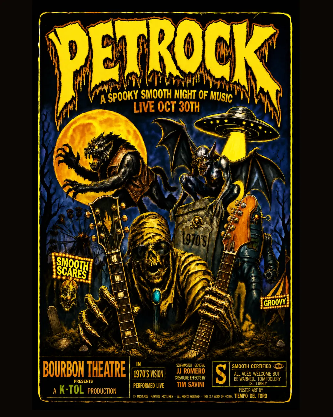 PETROCK: A Spooky Smooth Night of Music