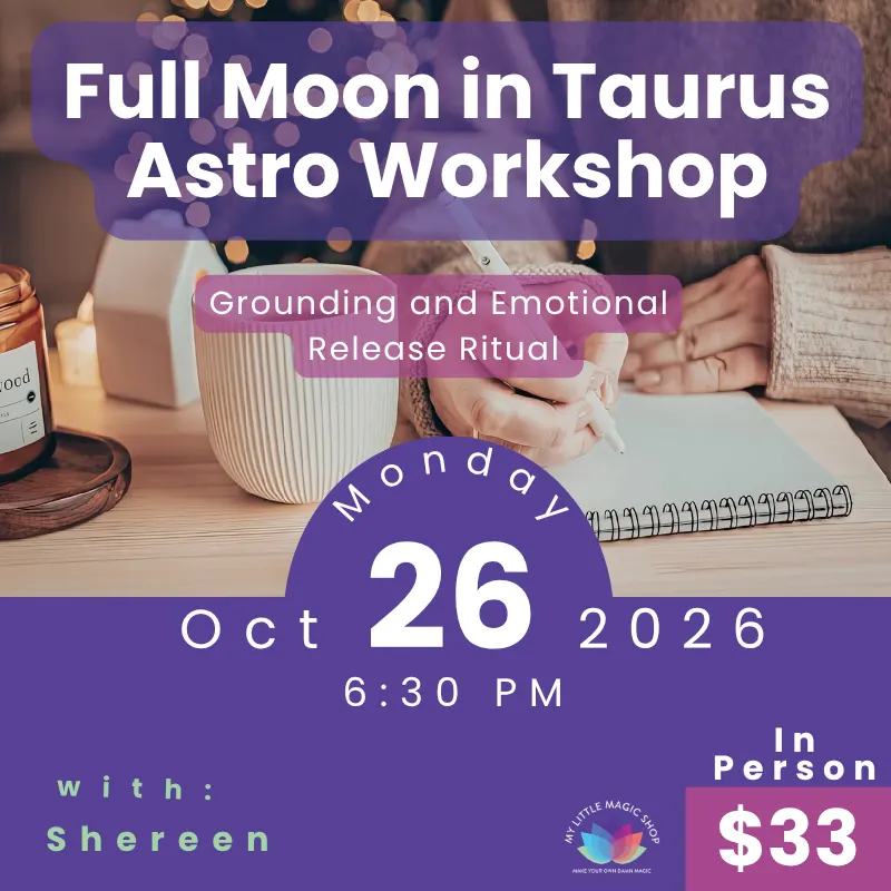 Full Moon in Taurus Astro Workshop