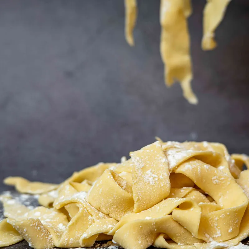 Handmade Pappardelle with Creamy Alfredo - Chicago