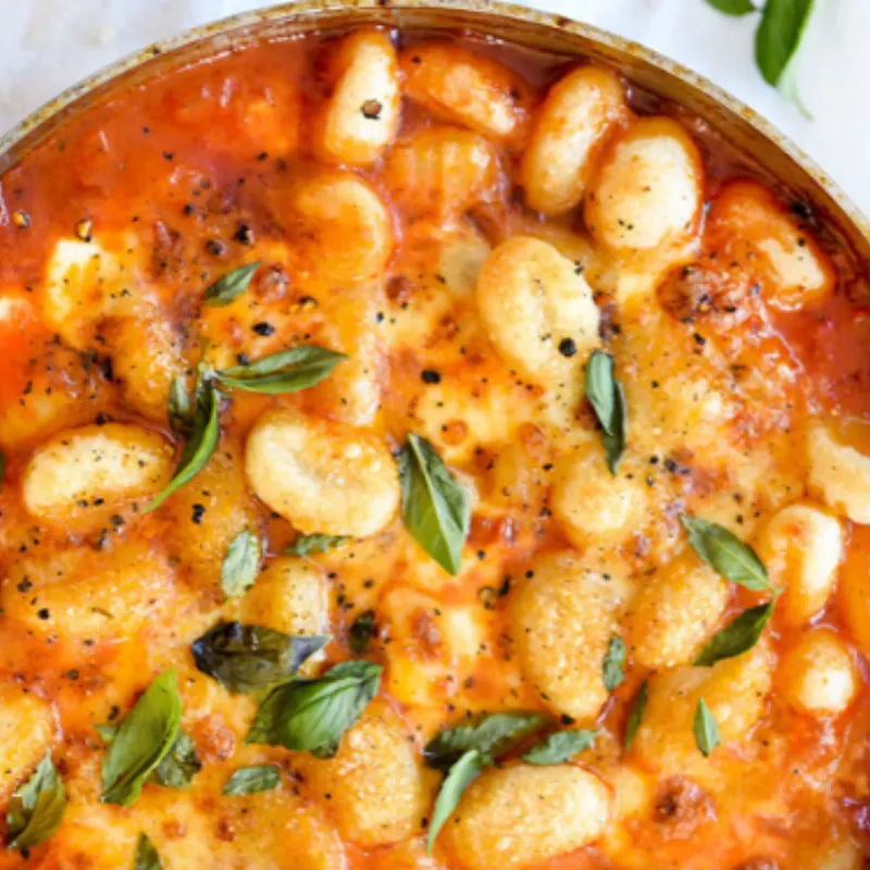 Handmade Potato Gnocchi with Fresh Tomato Sauce - Sacramento