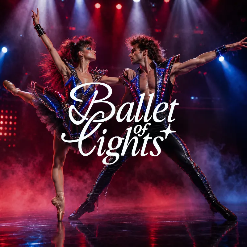 Ballet of Lights: 80s Rock in a Sparkling Show