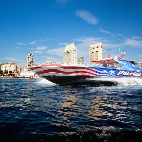 San Diego: Patriot Jet Boat Thrill Ride