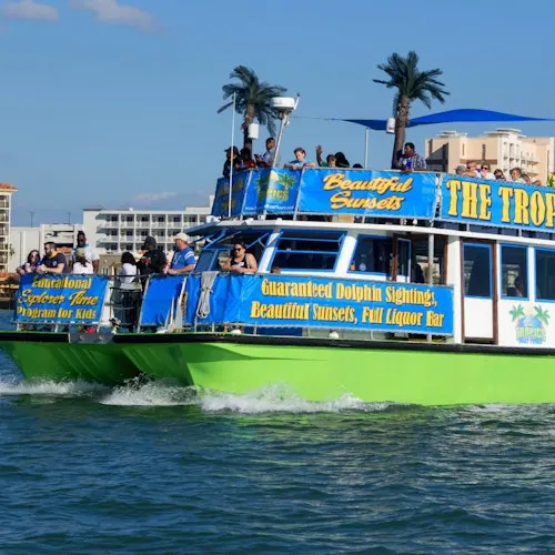 Clearwater: Guided Dolphin Exploration Cruise