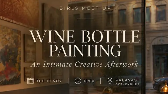 Wine Bottle Painting – An Intimate Creative Afterwork