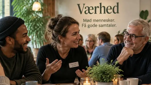 Værhed - Ved bordet – mød mennesker, du ikke kender endnu | Odense - 5.oktober 2026