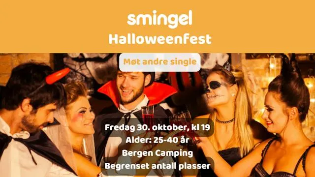 Smingel Halloweenfest (25-40 år)