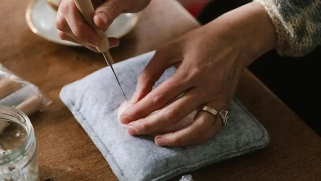 Soft sculpture circle