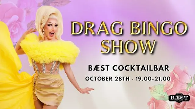 Drag Bingo Show at Bæst Cocktailbar 28/10