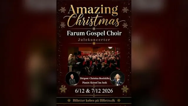 Julekoncert med Farum Gospel Choir