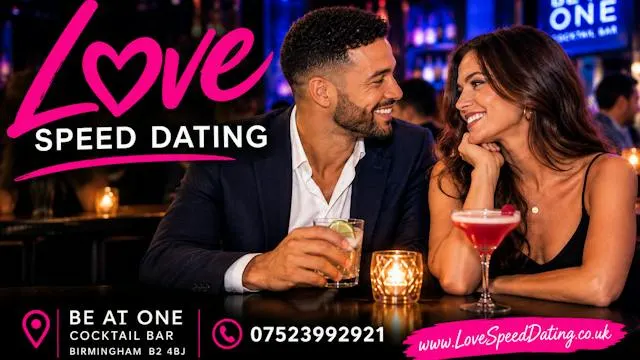 Speed Dating Singles Night 20's & 30's Birmingham
