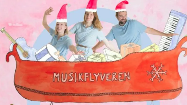 Jul i Rytmegade med Musikflyveren