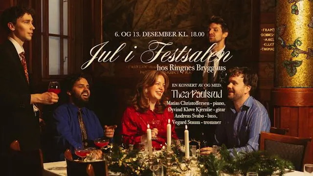 Jul i Festsalen med Thea Paulsrud