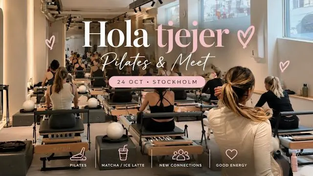 Hola tjejer – Pilates, Matcha & Ice Latte