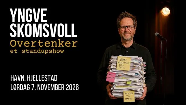 YNGVE SKOMSVOLL - OVERTENKER - PÅ HAVN