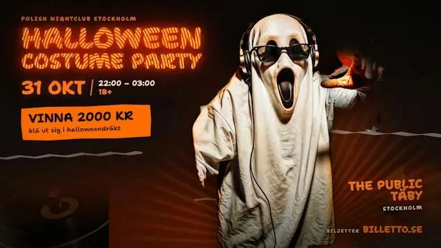 Halloween Costume Party – The Public Täby