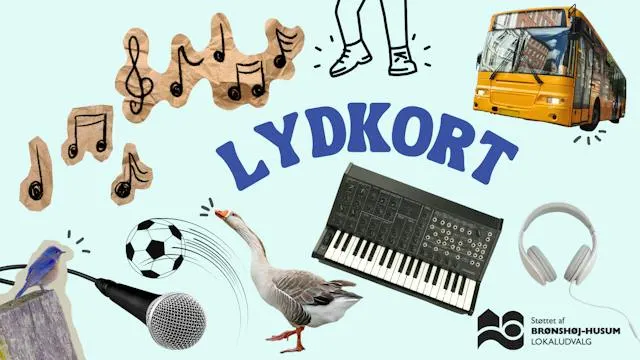 LYDKORT -En workshop for børn fra 6 år og op -og deres familier!