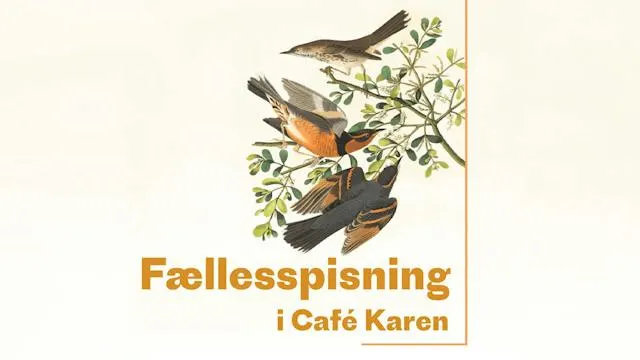 Fællesspisning i Café Karen