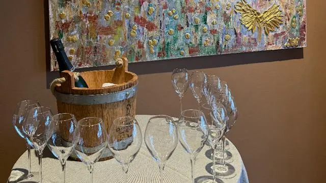 Champagnesmagning på Toldboden den 29 oktober