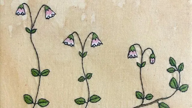 Brodera blommor – workshop med Maja Stjärna