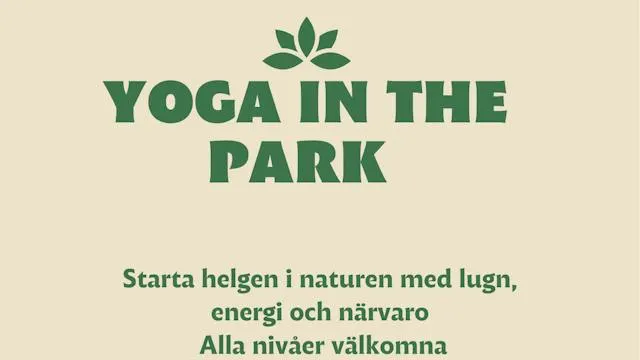 Yoga in the Park