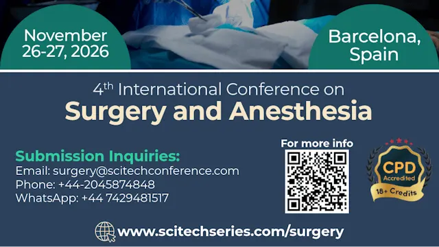 4th International Conference on Surgery and Anesthesia