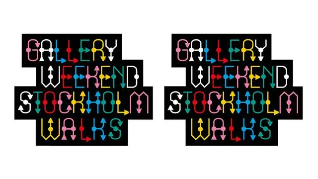 GALLERY WEEKEND STOCKHOLM WALKS / Extended
