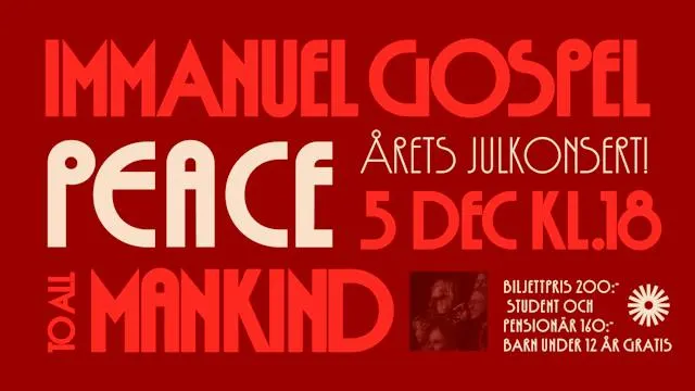 Peace to all Mankind