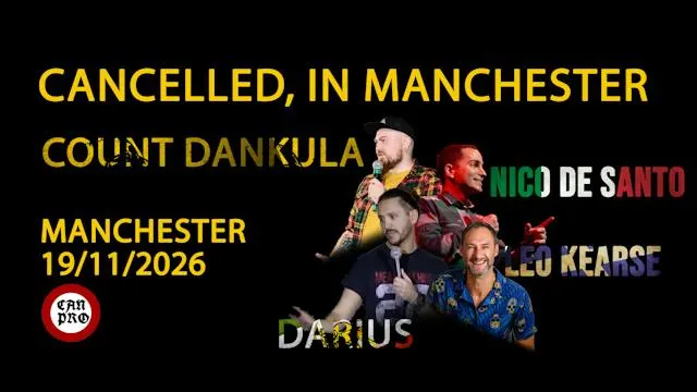 Cancelled in Manchester