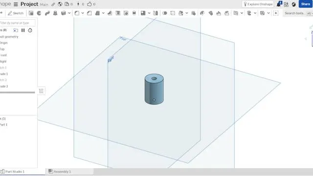 Funktionel modellering i OnShape 101