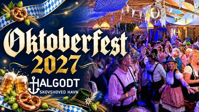 Oktoberfest 2027 på Halgodt! (Fredag d. 1. Oktober)