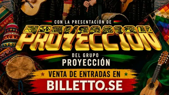 GRUPO PROYECCIÓN EN VIVO – ESTOCOLMO