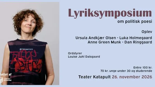 Kan poesien flytte verden? - symposium