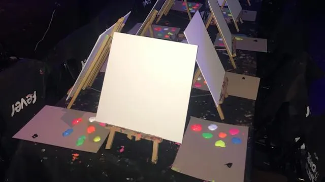 Pintar no escuro